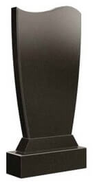 Модель памятника №18 вертикальный, современный, прямоугольный, мужской